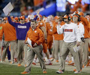 No. 3 Clemson will host Syracuse at 3:30 p.m. in Death Valley on Saturday.