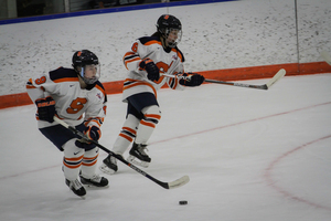 SU outshot RIT, 38-11, on Friday and only allowed two shots in the second period.