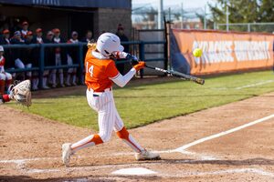 Syracuse’s four-run sixth inning propelled it to a 6-1 win over Virginia, marking the Orange’s first ACC win of the season.